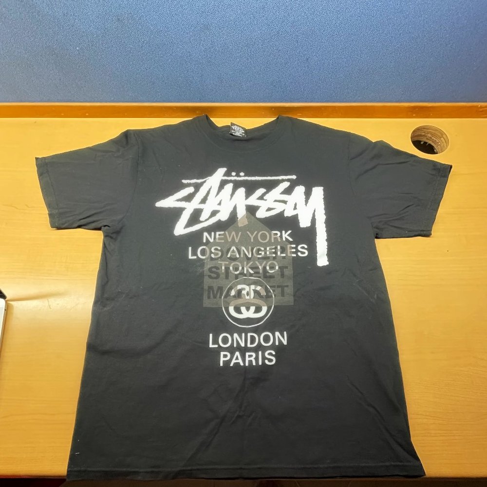 Stüssy Dover Street Market Black T-Shirt